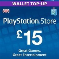 Playstation Network (PSN) 15GBP UK | گیفت کارت 15 پوندی انگلستان