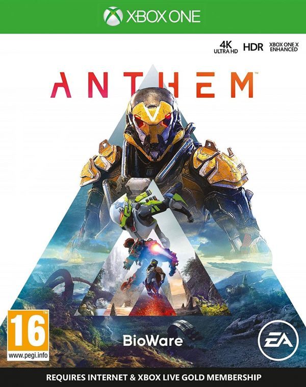 سی دی کی اریجینال Xbox Live بازی Anthem