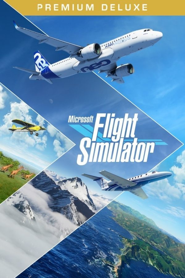 سی دی کی اریجینال Xbox Live/ویندوز10 بازی Microsoft Flight Simulator Premium Deluxe