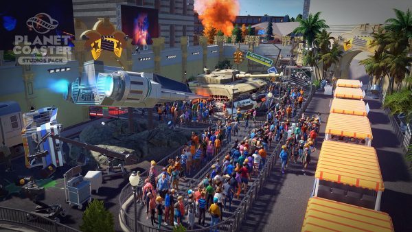 سی دی کی اریجینال استیم Planet Coaster - Studios Pack
