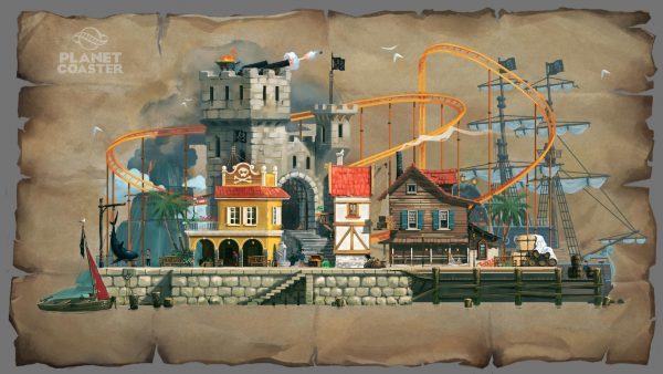 سی دی کی اریجینال استیم بازی Planet Coaster