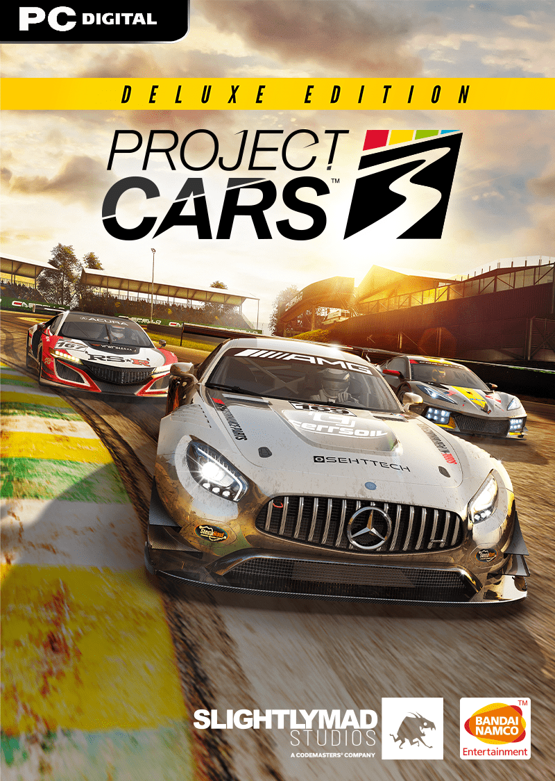 سی دی کی اریجینال استیم بازی Project CARS 3 Deluxe Edition