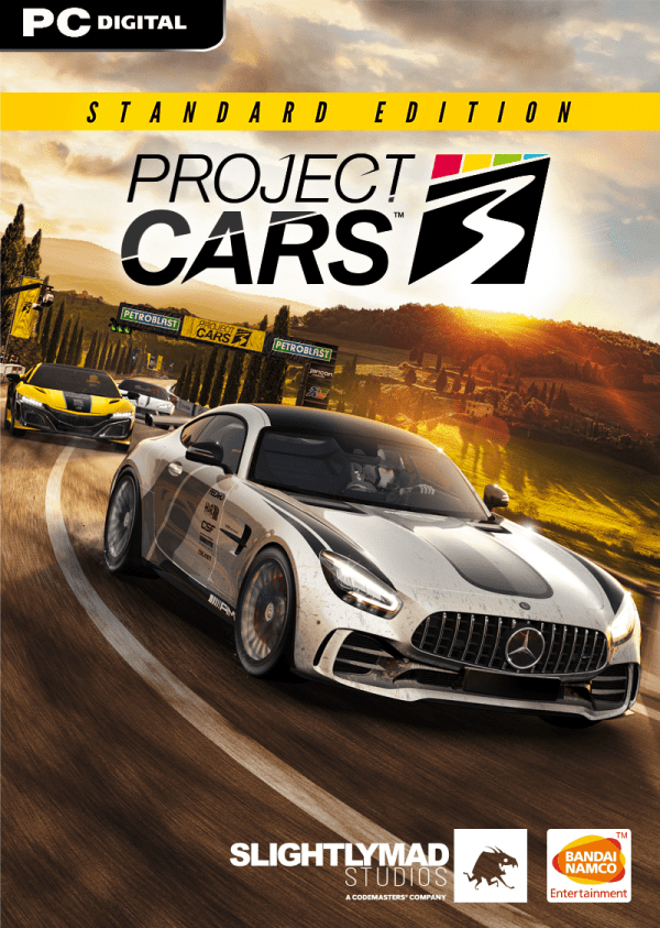 سی دی کی اریجینال استیم بازی Project CARS 3