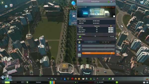 سی دی کی اریجینال استیم Cities: Skylines - Concerts