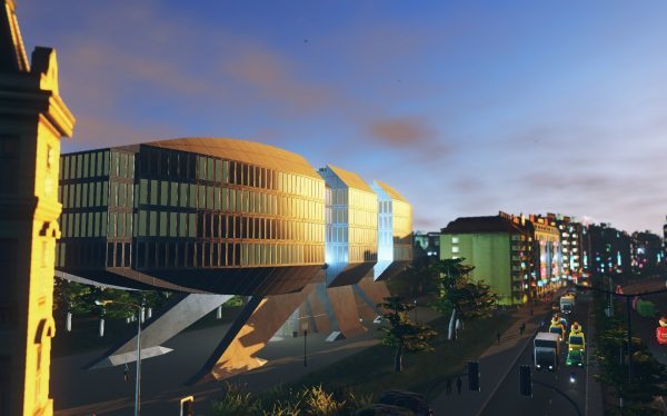سی دی کی اریجینال استیم Cities: Skylines - Content Creator Pack: High-Tech Buildings