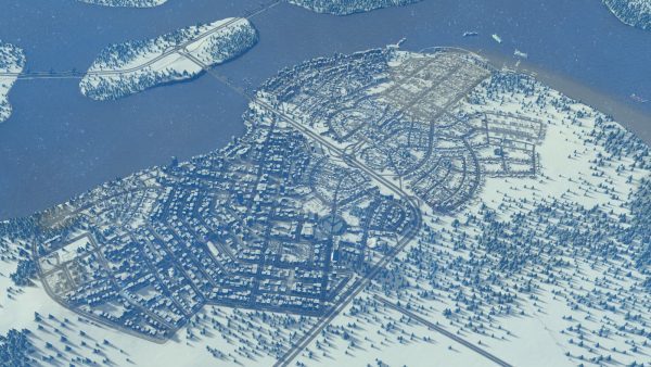 سی دی کی اریجینال استیم Cities: Skylines - Snowfall