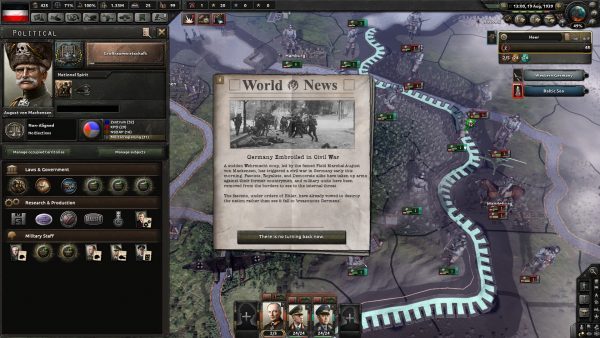 سی دی کی اریجینال استیم Hearts Of Iron IV: Waking The Tiger