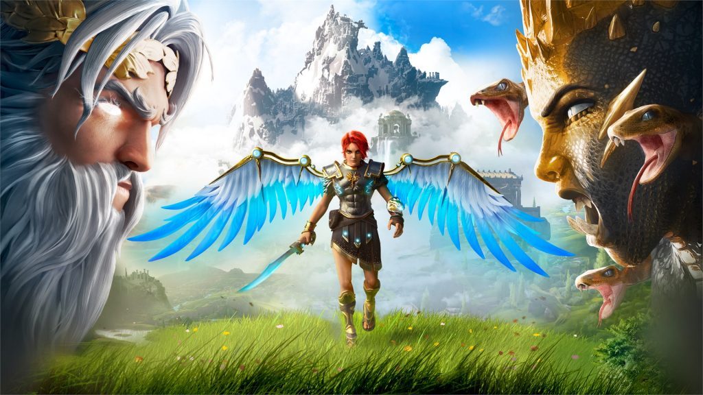 تریلر گیم پلی جزیره آغازین بازی Immortals Fenyx Rising