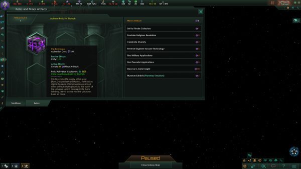 سی دی کی اریجینال استیم Stellaris - Ancient Relics Story Pack