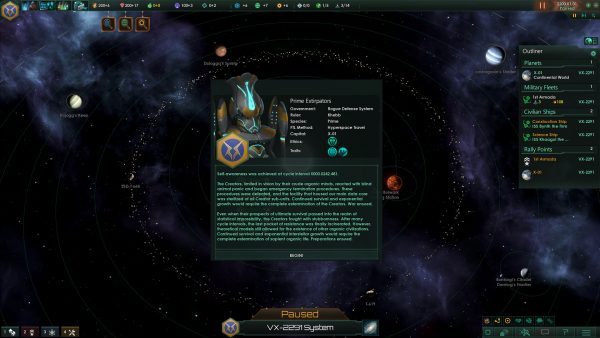 سی دی کی اریجینال استیم Stellaris: Synthetic Dawn Story Pack