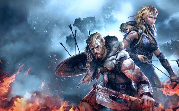 سی دی کی اریجینال استیم بازی Vikings - Wolves Of Midgard