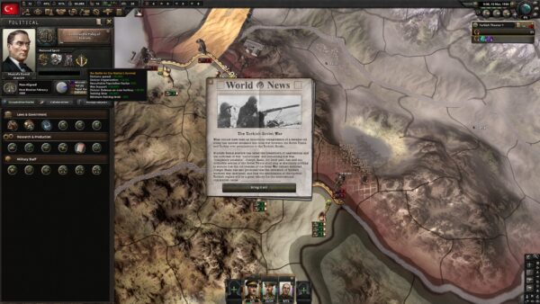 سی دی کی اریجینال استیم Hearts Of Iron IV: Battle For The Bosporus