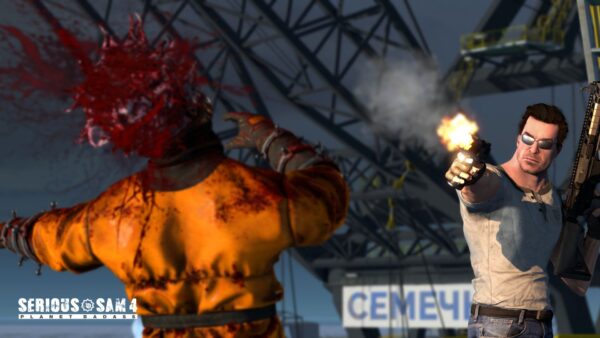 سی دی کی اریجینال استیم بازی Serious Sam 4
