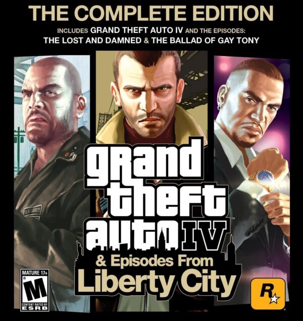 سی دی کی استیم بازی Grand Theft Auto IV Complete Edition