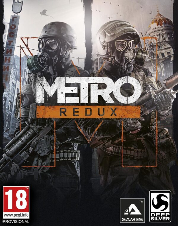 اکانت اریجینال استیم بازی Metro Redux Bundle_Metro 2033 + Last Light