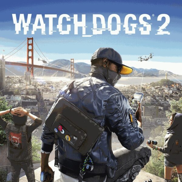 سی دی کی اریجینال یوپلی بازی WATCH DOGS 2
