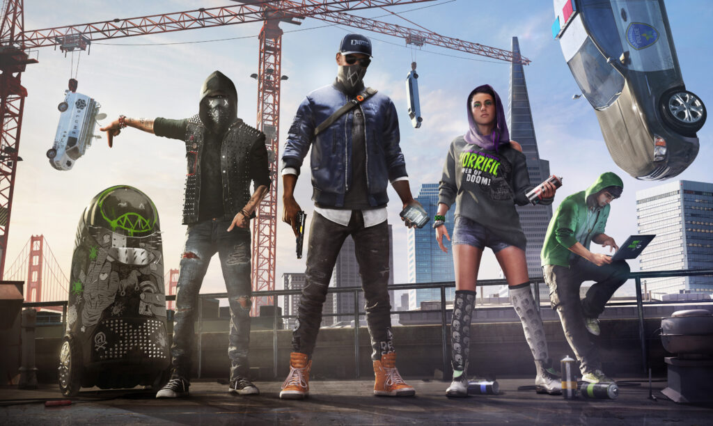اکانت اریجینال یوپلی بازی WATCH DOGS 2 | با ایمیل اکانت