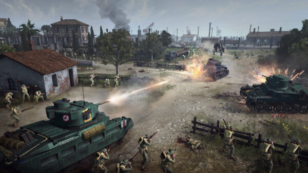سی دی کی اریجینال استیم بازی Company Of Heroes 3
