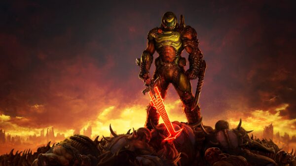 سی دی کی اریجینال بازی DOOM Eternal