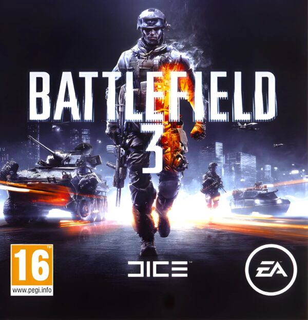 سی دی کی اریجینال بازی Battlefield 3