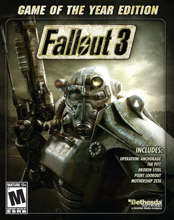 سی دی کی استیم بازی Fallout 3 GOTY Edition