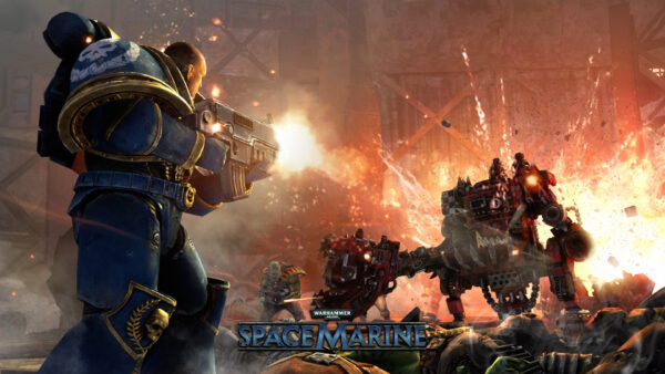 سی دی کی اریجینال استیم بازی Warhammer 40,000 Space Marine