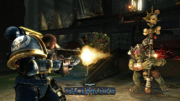 سی دی کی اریجینال استیم بازی Warhammer 40,000 Space Marine