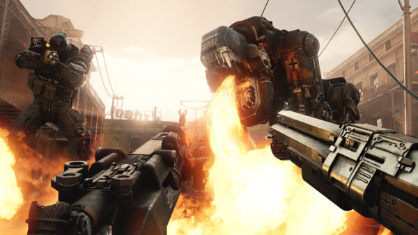 سی دی کی اریجینال بازی Wolfenstein II: The New Colossus