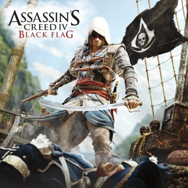 سی دی کی اریجینال بازی Assassin's Creed IV Black Flag