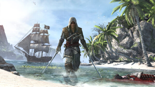 سی دی کی اریجینال بازی Assassin's Creed IV Black Flag
