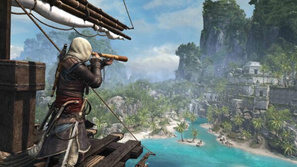سی دی کی اریجینال بازی Assassin's Creed IV Black Flag