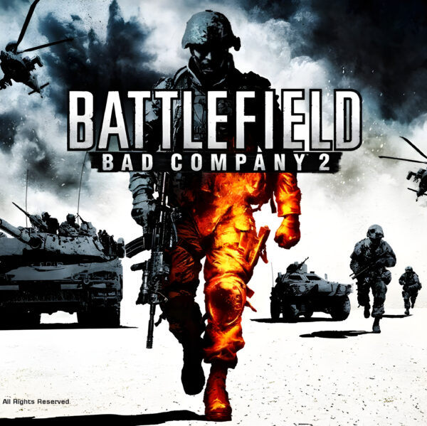 سی دی کی اریجینال بازی Battlefield: Bad Company 2