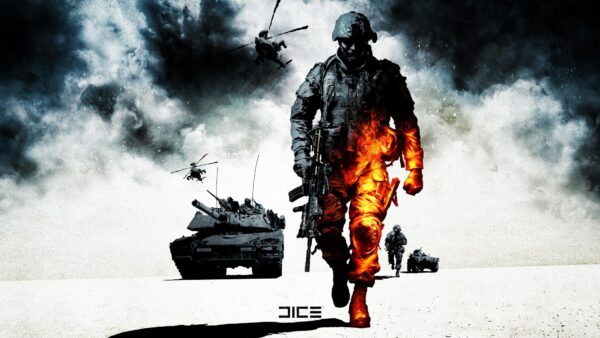 سی دی کی اریجینال بازی Battlefield: Bad Company 2