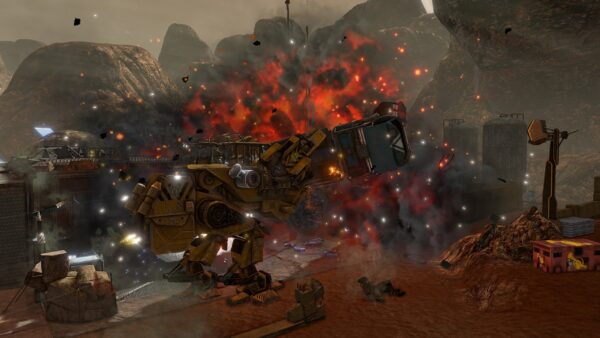 سی دی کی استیم بازی Red Faction: Guerrilla Re-Mars-Tered