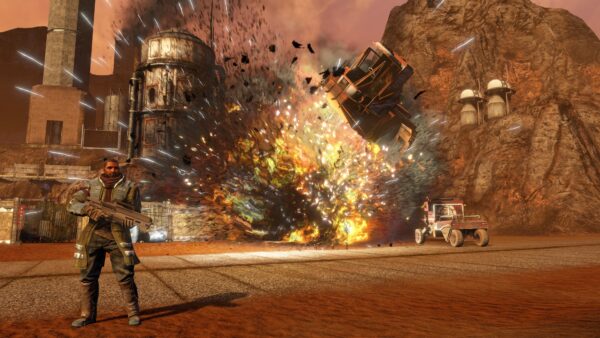 سی دی کی استیم بازی Red Faction: Guerrilla Re-Mars-Tered