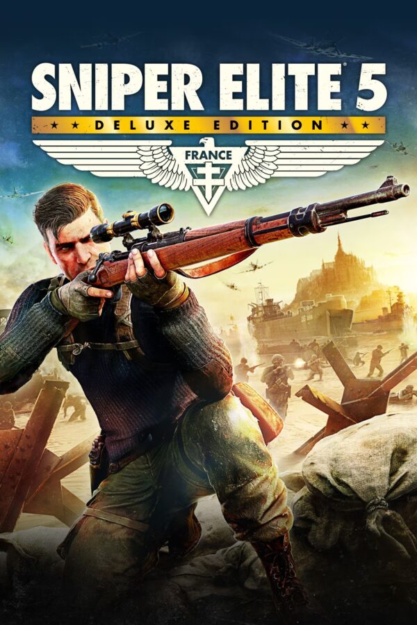 سی دی کی استیم بازی Sniper Elite 5 Deluxe Edition