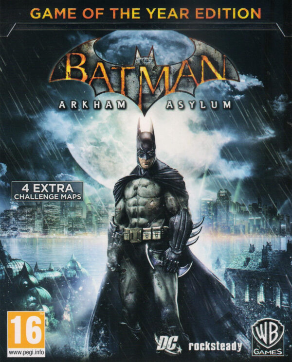 سی دی کی استیم بازی Batman: Arkham Asylum GOTY Edition