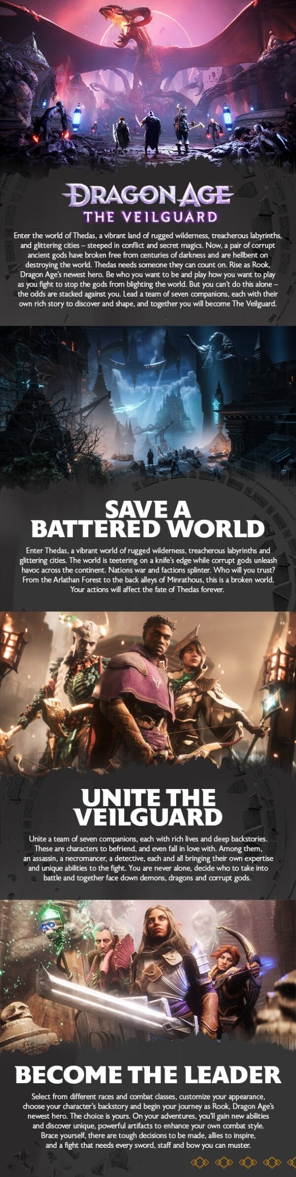سی دی کی الکترونیک آرتز بازی Dragon Age: The Veilguard - تصویر 14