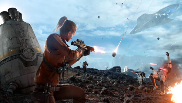 سی دی کی اریجینال بازی Star Wars Battlefront